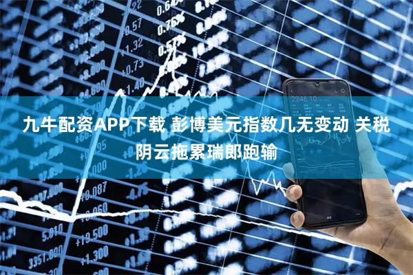 九牛配资APP下载 彭博美元指数几无变动 关税阴云拖累瑞郎跑输